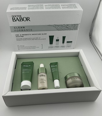 Doctor Babor - Clean Formance - Pre & Probiotic Moisture Glow Routine 100% Vegan