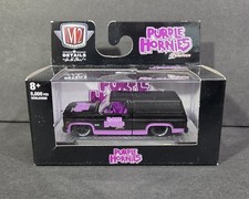 M2 Machines Oreilly Exclusive Purple Hornies 73 Chevy Cheyenne 10 Damaged Box