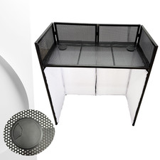 Foldable DJ Table Lightweight Mobile Stand for Outdoor Gigs  Home Parties