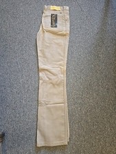 70s Deadstock Wrangler Cordaroy Boys Vintage Jeans Pants Sz 9/10 Slim Kids Gray