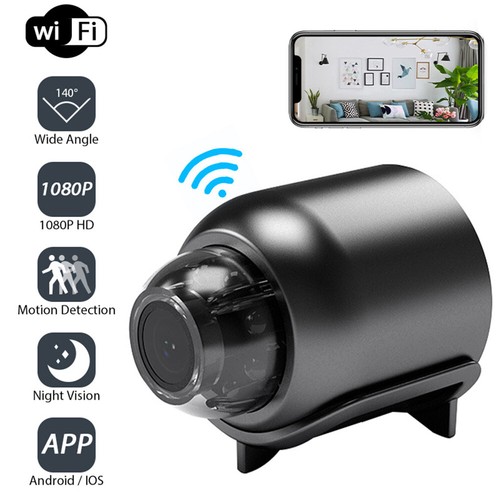 Mini Wireless Kamera Wifi IP Home 1080P HD Nachtsicht Cam Unterstützung bis zu 128G