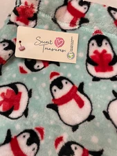 Penguin Super Soft Fleece Holiday Sleep Pants Lounge Size 2XL 18W-20W NWT NEW