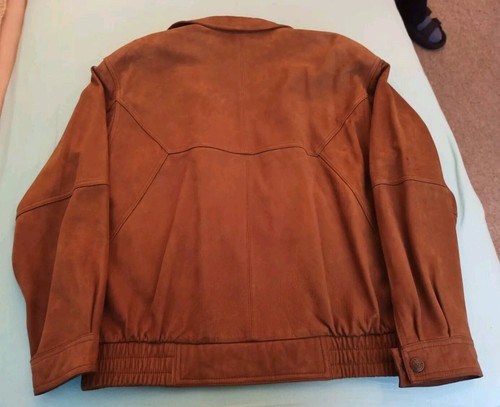 Blouson, Jacke, echt Leder, Farbe: cognac/braun, Herren, Gr. 27, Übergang - Bild 5 von 10