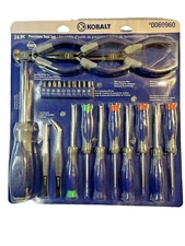 Kobalt 24pc Precision Tool Set ~New