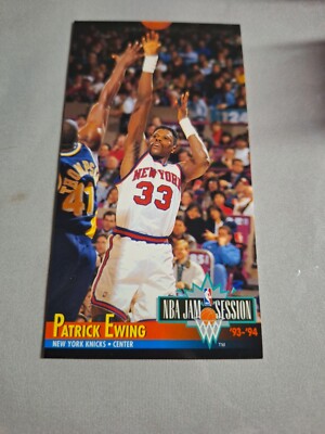 1993-94 NBA JAM SESSION TALL BOY #149 PATRICK EWING NEW YORK