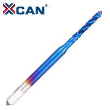 HSS M2 Machine Tap M2-M18 Thread Tap For Blind Hole Spiral Flute Nano Blue