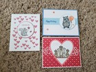 3 Stampin Up Greeting Cards Gangs All Meer Special Someone Racoon Squirrel — photo 1