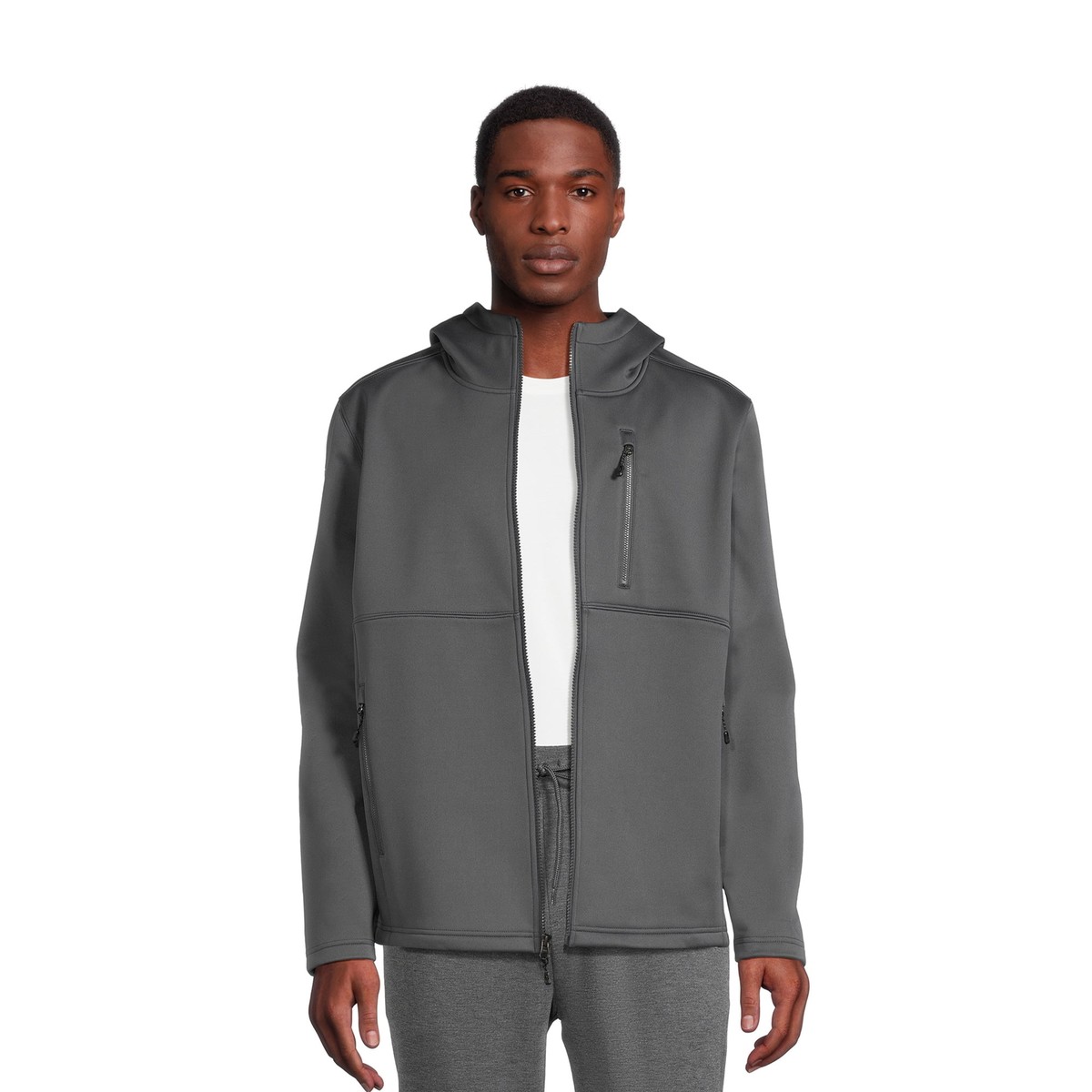 Swiss Tech Men's Pick Color Full-Zip Water Resistant Hooded