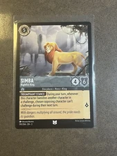 Disney Lorcana: Into The Inklands - Simba Rightful King - 193/204 - Uncommon
