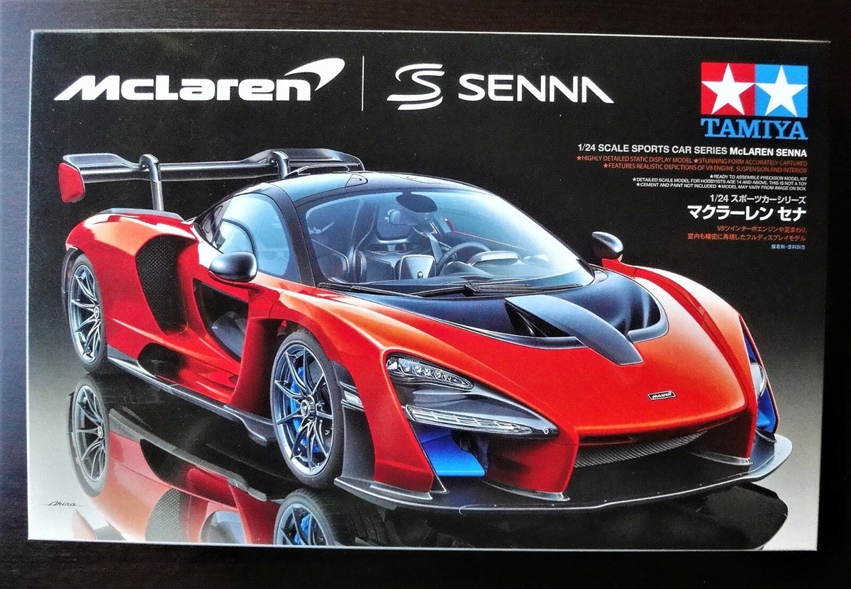 TAMIYA 1/24 McLaren SENNA Sports car series Spotless New