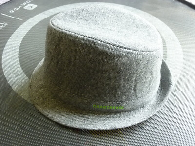 Seltener Melonenhut Likör Kartause grau Gr: L/XL Sombrero Bowler Hat