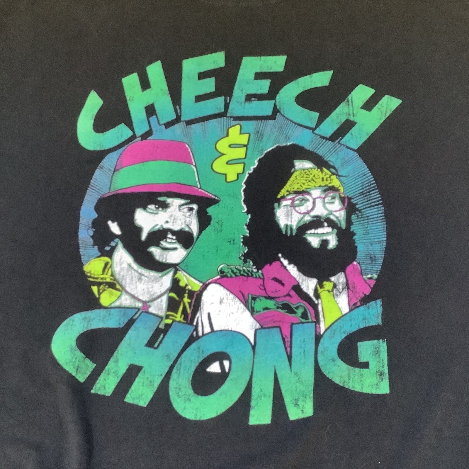 ALTRA T shirt da uomo Cheech & Chong taglia 2XL retrò grafica classica