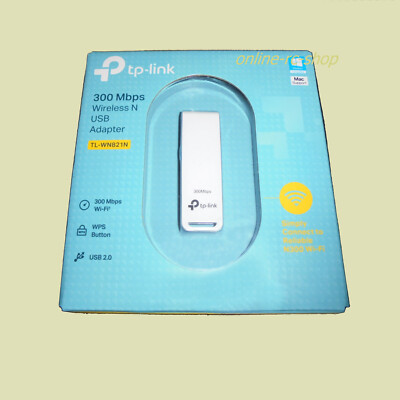 TP-Link  TL-WN821N N300 WLAN USB Stick Wireless-N-USB-Adapter IEEE802.11n