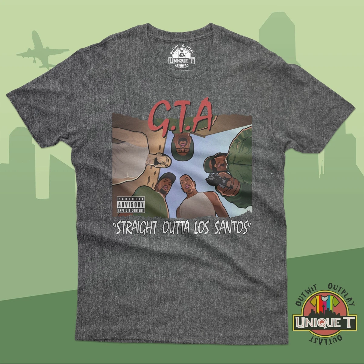 Los Santos Customs Garage San Andreas GTA T-Shirt