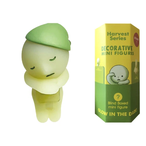 Cute Smiski Hippers Glow in the Dark Decorative Mini Figure Toy Blind Box 1pc - Picture 8 of 18