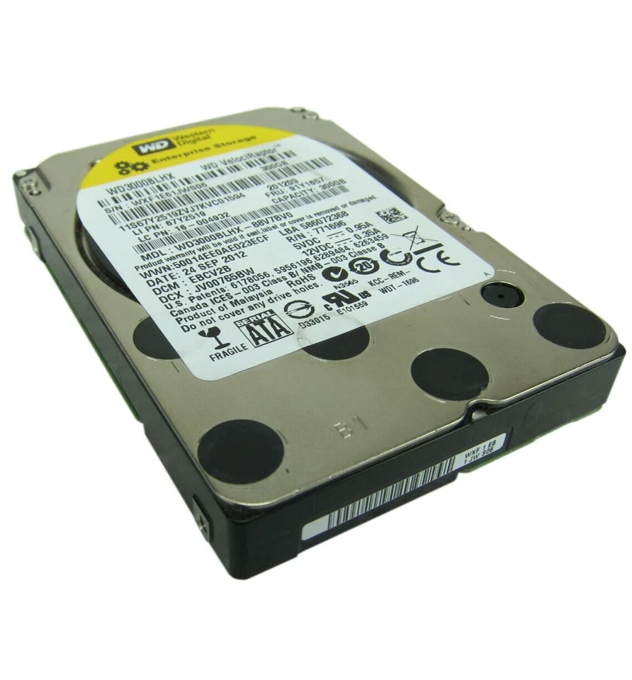 IBM 91Y1657 300GB 10K RPM 16MB SATA 2.5" Hard Drive - Image 2 of 3