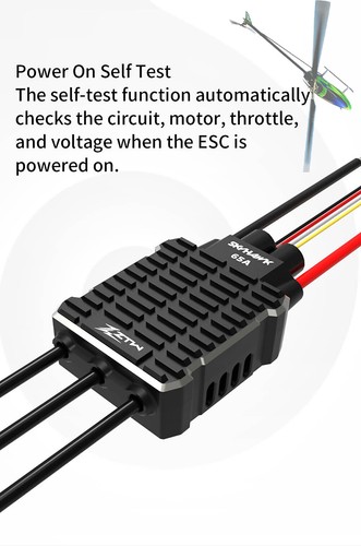 ZTW 32-Bit Skyhawk Brushless ESC Telemetry 6-14S HV SBEC for Helicopter Airplane - Picture 9 of 29