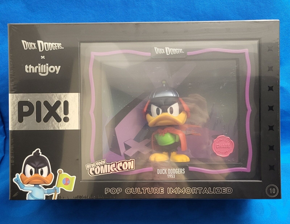 NEW! NYCC 2024 'OFFICIAL STICKER THRILLJOY PIX! DUCK DODGERS 1953