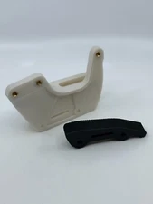 PERMALONG Chain Guide and Slider Kit for Honda CR125 CR250 CR500 (84-85) White