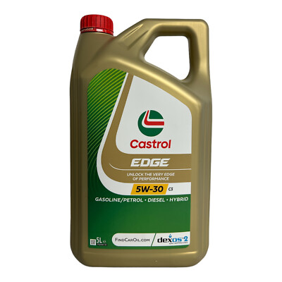 5 Liter Castrol EDGE TITANIUM FST 5W-30 C3 MB 229.51 5W30 dexos2  VW Motoröl