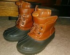 Toddler Boy Winter Boots! Size 7/8 3M Thinsulate Insulated! Falls Creek Kids! — photo 1
