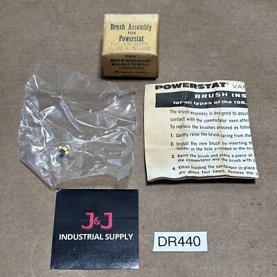 NEW OPEN BOX- The Super Electric Co Brush Assy For Powerstat Type 10B + WARRANTY