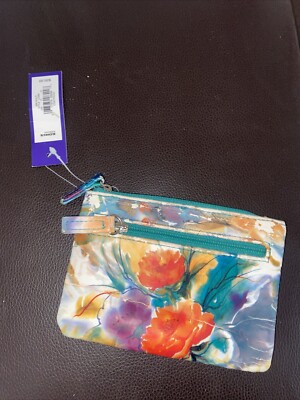 Apt 9 Gray Wallet with Zipper and Coin Key Ring ID Pouch