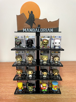 Funko Bitty Pop! Mandalorian OUT OF BOX Display Stand Star Wars Neu Auf Lager,