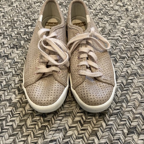 Keds for Kate Spade Rose Gold Glitter 
