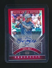 SKYE BOLT 2015 PANINI ELITE EXTRA EDITION RED PARALLEL AUTO 