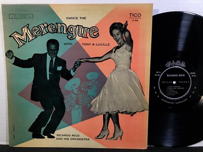 RICARDO RICO Dance The Merengue With Tony & Lucille LP TICO MONO 1956 Latin
