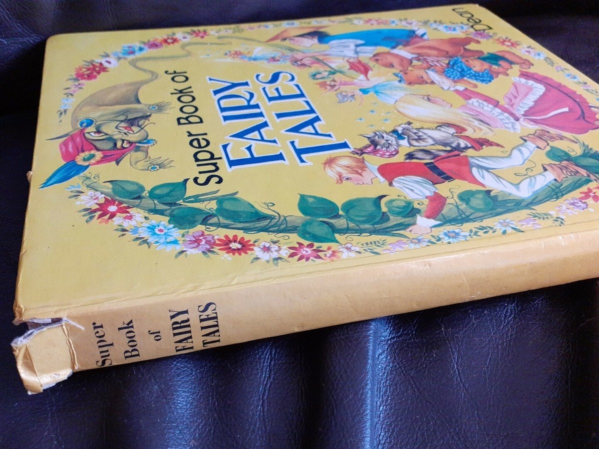 Vintage Retro Kitsch Book - Super Book Of Fairy Tales - Dean Vintage Retro Kitsch Book - Super Book Of Fairy Tales - Dean