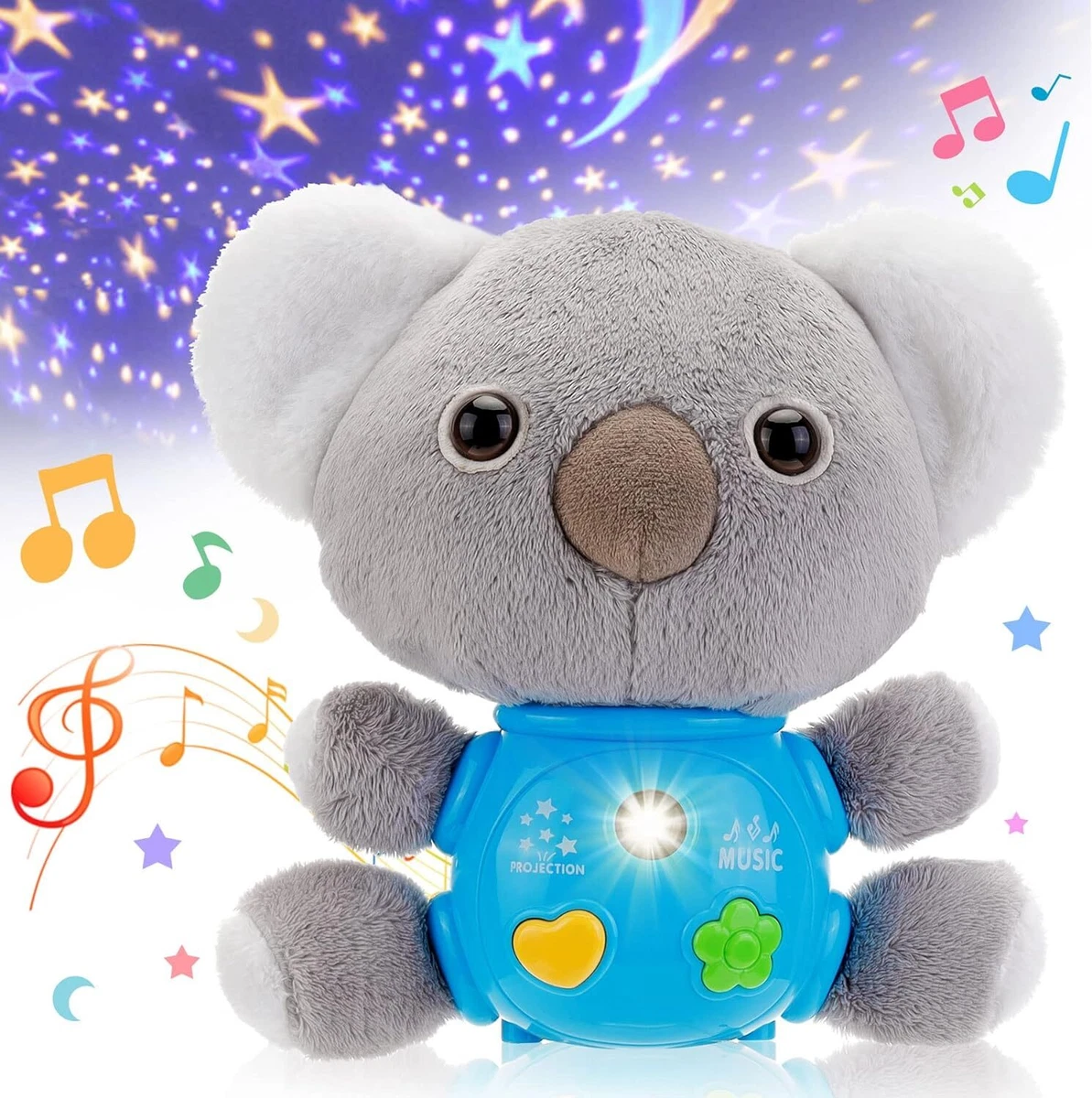 Musical Baby Toys 0 6 Months Newborn Sensory Toys Soft Plush Stuffed Animal Lig