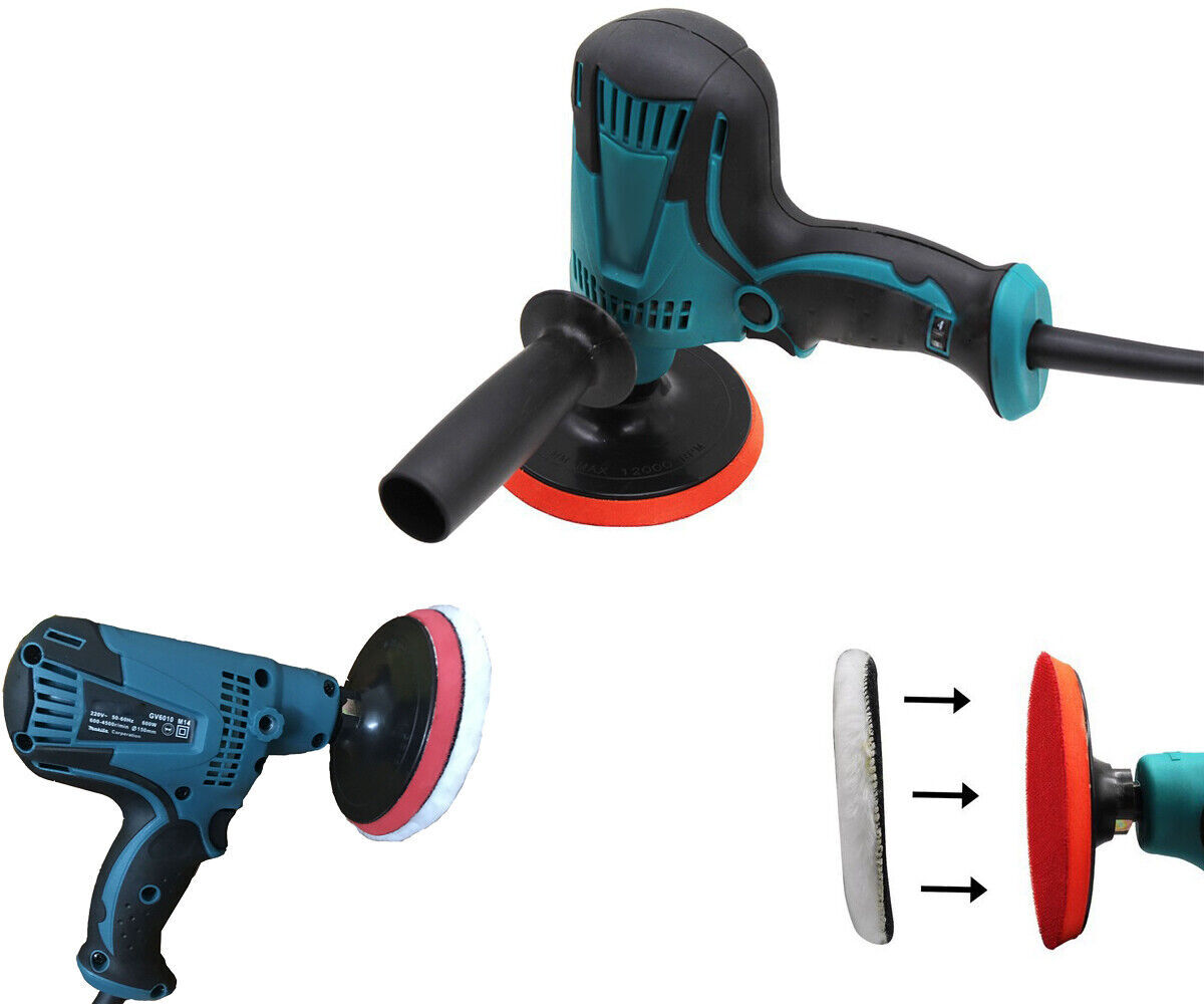 Lucidatore Auto 600W Professionale - Kit Levigatrice con Platorello