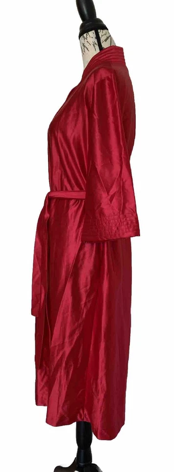 Bata roja satinada DB Boutique vintage talla grande Foto 3 de 4