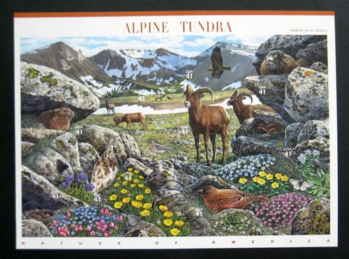 SC # 4198 ~ Vollscheibe ~ 41 Cent Alpine Tundra Ausgabe