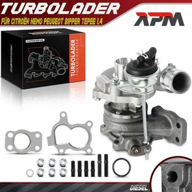 Turbolader für Citroën Nemo Kasten Kombi Peugeot Bipper Tepee 1.4 HDi ab BJ 2008