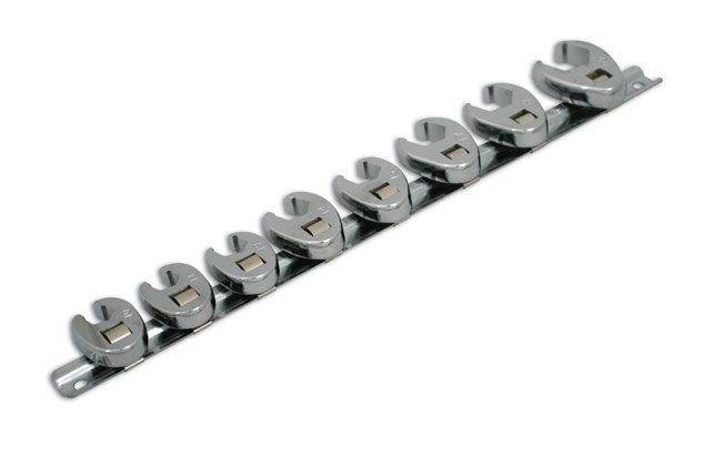 (BS) Laser 2122 Crows Foot Wrench Set 8 piece