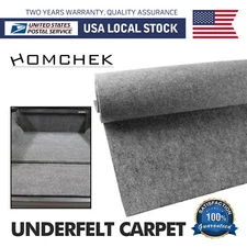 Gray 80"x40" Replacement Automotive Carpet Underfelt Car Trunk Liner Upholstery