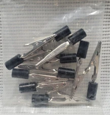 Package of 10 Mueller 60 Series Alligator Crocodile Contact Clips