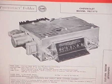 1957 CHEVROLET BELAIR CONVERTIBLE 210 150 NOMAD WAGON AM RADIO SERVICE MANUAL 2