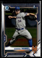 2021 Bowman Draft #BDC-60 Dominic Hamel Chrome