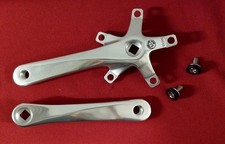 Sachs Quarz MTB Kurbeln, 170mm, inkl. Kurbelschrauben, silber, NEU, NOS, Retro