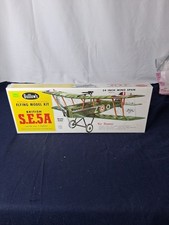 Guillow's Flying Model Kit Balsa British S.E.5A WWI Combat Fighter New Sealed