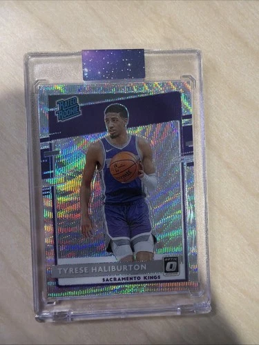 2020-21 Panini Rookie Tyrese Haliburton #162 Fast Break Holo Prizm (RC)