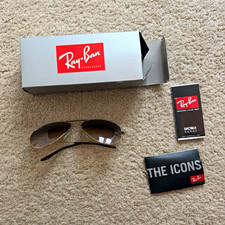 Ray-Ban RB3025 Aviator Large Metal Gold Metal...