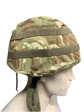 New Genuine British Army - Issue Mk 7 MTP Helmet Cover And Cam Strips Size Large