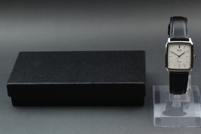 Vintage 1984 N MINT Seiko Dolce 7731-5040 NSA Tank Quartz Mens