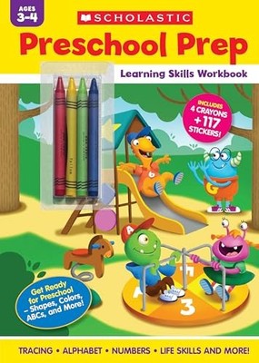 Preschool Prep Learning Skills Workbook -  NEW Scholastic 2025-08-31