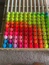 100 AAAA Used golf balls Various colors and brands  FREE SHIPPING!- Aug 2025-02